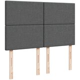 vidaXL otomanski krevet s madracem tamnosivi 140x190cm od tkanine | shoptok.hr