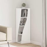  Kutni ormarić Visoki sjaj bijela 32x32x102cm Konstruirano drvo | shoptok.hr