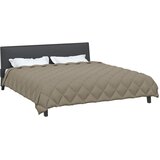  pokrivača Svijetlo siva 200 x 240 cm Mikrovlakna | shoptok.hr