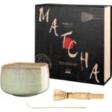 Set za matcho "Ishi shiny" (z metlico in žličko) - 1 k.