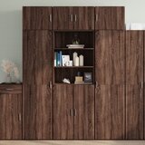 vidaXL Ormarić za pohranu boja hrasta 70x42,5x225 cm konstruirano drvo Cijene