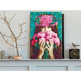  Slika za samostalno slikanje - Green-Eyed Woman 40x60 | shoptok.hr