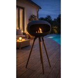 BIO kamin TOKIO 45x100 cm 2kW crni | Eponuda.com