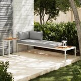 Bessagi Garden Vrtni Ležalnik Eduardo, Siva, Akacija | Shoptok.si