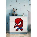  Dječja komoda - SPIDERMAN - plava | shoptok.hr