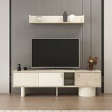 Hanah home TV komoda Valento 20673, 180 cm, Moonstone / travertin | Eponuda.com