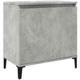 vidaXL Omarica za umivalnik betonsko siva 58x33x60 cm inženirski les | Shoptok.si