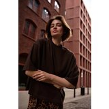 Marisse Plain Oversize Brown Blouse | ePonuda.com