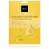 15 Minutes Sheet Mask Collagen hidratantna maska za lice 1 kom