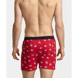 Atlantic Men's boxer shorts 2Pack - red/dark blue | Shoptok.si