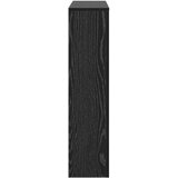 vidaXL Zaslon za radiator Črn hrast 104x20x82 cm Inženirski les | Shoptok.si