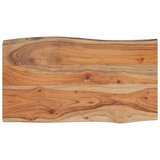 Stolna ploča 70x40x2,5 cm pravokutna bagremovo drvo živi rub | shoptok.hr