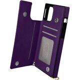 AVIZAR Ovitek z vrvico za iPhone 12 Mini, odporen na udarce, z varnim držalom za kartico - vijolicen, (20717764) Cene