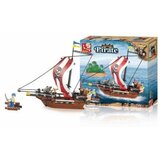 Sluban kocke, piratski ratnički brod, 226 kom ( A016012 ) Cene