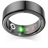 Powerton QRING 8 pametni prstan črn, merilec stresa, srčni utrip, spremljanje spanja, šport, nerjaveče jeklo 56,9mm | Shoptok.si
