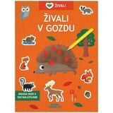 Grahovac Živali v gozdu, Knjiga iger s 100 nalepk | Shoptok.si