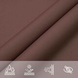  Jedro za sjenu od sunca smeđe boje 2x2x2 m 100% poliester oxford | shoptok.hr