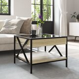  Stolić s beskonačnim LED svjetlima boja hrasta 50x50x38 cm | shoptok.hr