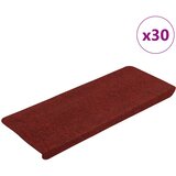  Samoljepljivi otirači za stepenice 30 kom crveni 65x24,5x3,5 cm | shoptok.hr