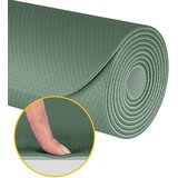 Rebel ACTIVE Strunjača prostirka za jogu, pilates i fitnes 183x61 cm debljina 4mm TPE zelena RBA-3157-2GR | Eponuda.com