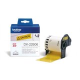 Brother DK22606 Neskončne nalepke - film rumen 62mm x 15,24m | Shoptok.si