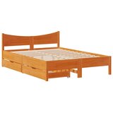  Okvir kreveta s ladicama 135 x 190 cm od masivne borovine | Eponuda.ba