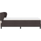  s opruga kutije Tamno smeđa 100 x 200 cm tkanina | shoptok.hr