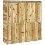  Vrtna kućica za alat od impregnirane borovine 163 x 50 x 171 cm | shoptok.hr