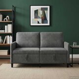 SOFA s pohranom Tamnosiva 152 x 78 x 87 cm Poliester | Eponuda.ba