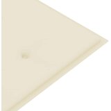  Klupa Batavia s krem jastukom 150 cm od masivne tikovine | shoptok.hr