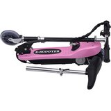  Električni romobil sa sjedalom 120 W ružičasti | shoptok.hr