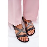 Zazoo Flat Leather Sandals Women | Shoptok.si