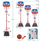 Woopie set za košarku - samostojeći, regulirana visina 90-170 cm + lopta | shoptok.hr