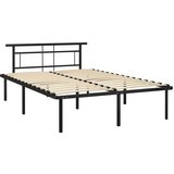  Za krevet crni metalni 160 x 200 cm | shoptok.hr