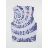 Sinsay Pamučni tank top s tie dye uzorkom | shoptok.hr