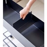 YAMAZAKI Črna kovinska omara za otroške čevlje 74,5x74,5x22 cm Tower – | Shoptok.si