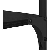  Polica Crni hrast 50 x 33 x 153 cm Konstruirano drvo | shoptok.hr