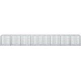  Gabion s žicom debljine 3,5 mm i mrežom 5x2,5 cm 800x100x100 cm | shoptok.hr