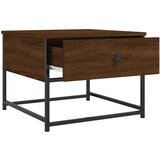  Stolić za kavu smeđa boja hrasta 51x51x40 cm konstruirano drvo | shoptok.hr