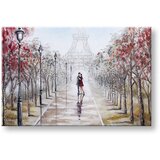  Slike na platnu PARIZ 1-dijelna XOBCH1536H1E1 (kolekcija slika) | shoptok.hr