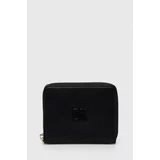 Dkny Usnjena denarnica ženska, črna barva, R411KB98
