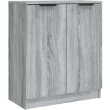  Komoda 2 kosa siva sonoma 60x30x70 cm konstruiran les, (20654373) | Shoptok.si