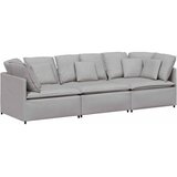  Modularna sofa s jastucima, tkanina, oblak sive boje | Eponuda.com