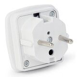 Gembird AC power adapter, UK socket to EU Schuko plug, 7.5 A | shoptok.hr