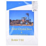  Papirnati model za sastavljanje traktor Zetor Crystal 8011 s rasipačem RU-5, 1:32 | shoptok.hr