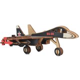  3d drvena slagalica - Suhoj SU-30 | ePonuda.com