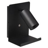  Zidno spot svetlo sa policom i USB punjačem 1xGU10/35W/230V crno | Eponuda.com