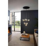 Eglo ariscani visilica/10, e27, prečnik 655, crna/crno staklo | ePonuda.com