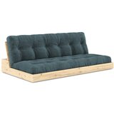 Karup Design Plava sklopiva sofa od samta 196 cm Base – Cijene