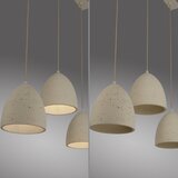 SCHÖNER WOHNEN 12541-42 - Luster na sajli TRAVENTA 3xE27/40W/230V beton | Eponuda.com
